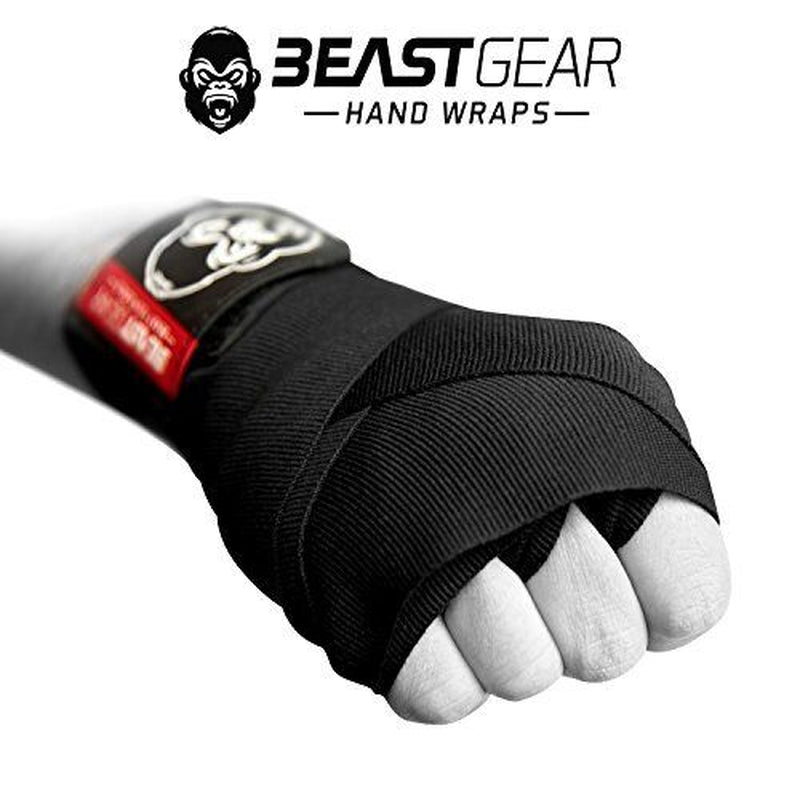 Beast Gear Boxing Wraps - Hand Gloves for Kickboxing, Martial Arts